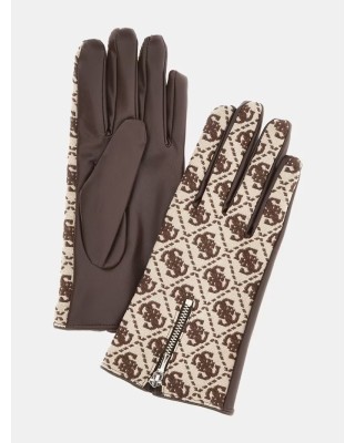 GUANTES GUESS LOGO CAMEL