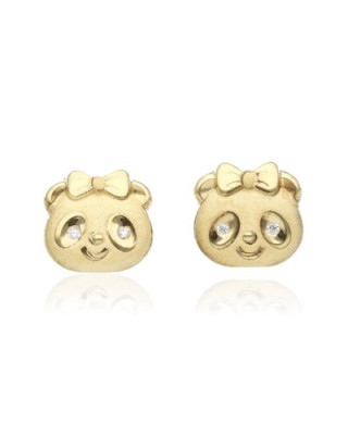 PENDIENTES EN ORO 18 KLTS...